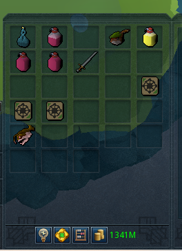 Runescape inventory Sparky pet inspect
