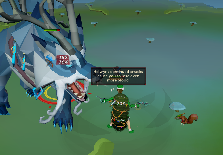 Runescape Helwyr battle