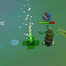 Christmas loot beam drop