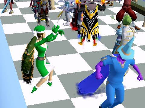 drop party Falador party room with clan