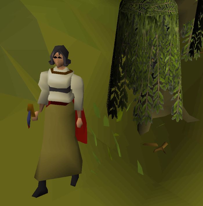 A beautiful Old School Runescape player.