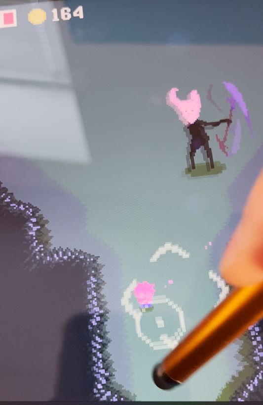 game afterplace goat monster running at me